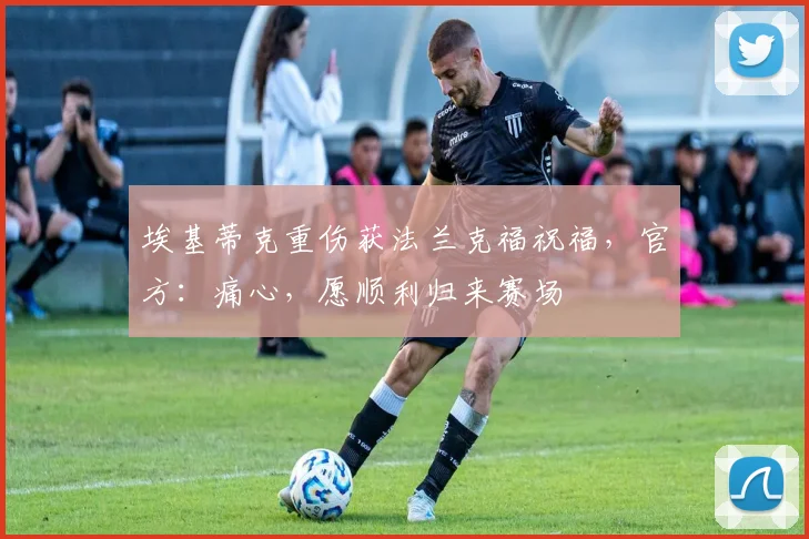 埃基蒂克重伤获法兰克福祝福，官方：痛心，愿顺利归来赛场